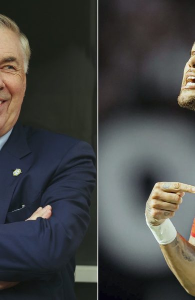 Ancelotti planeja observar Neymar no Santos para avaliar condição física antes da Copa do Mundo
