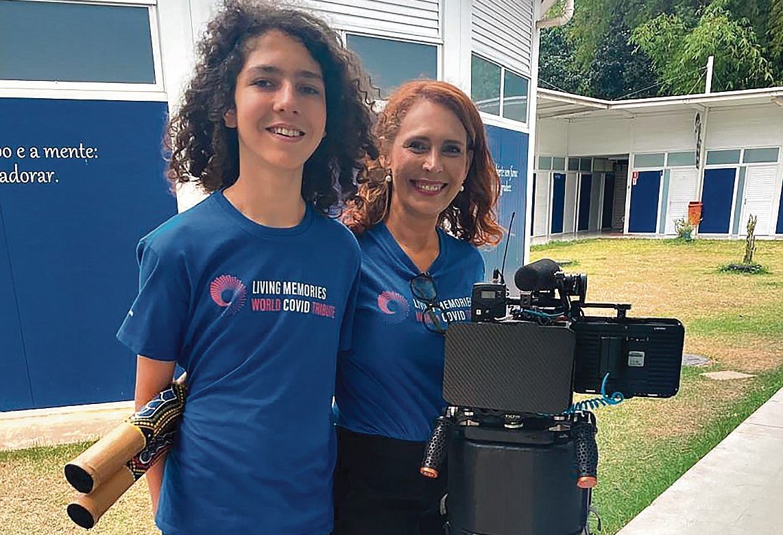 Adolescente de 16 Anos Integra Equipe de Documentário da ONU sobre Impacto da Covid-19