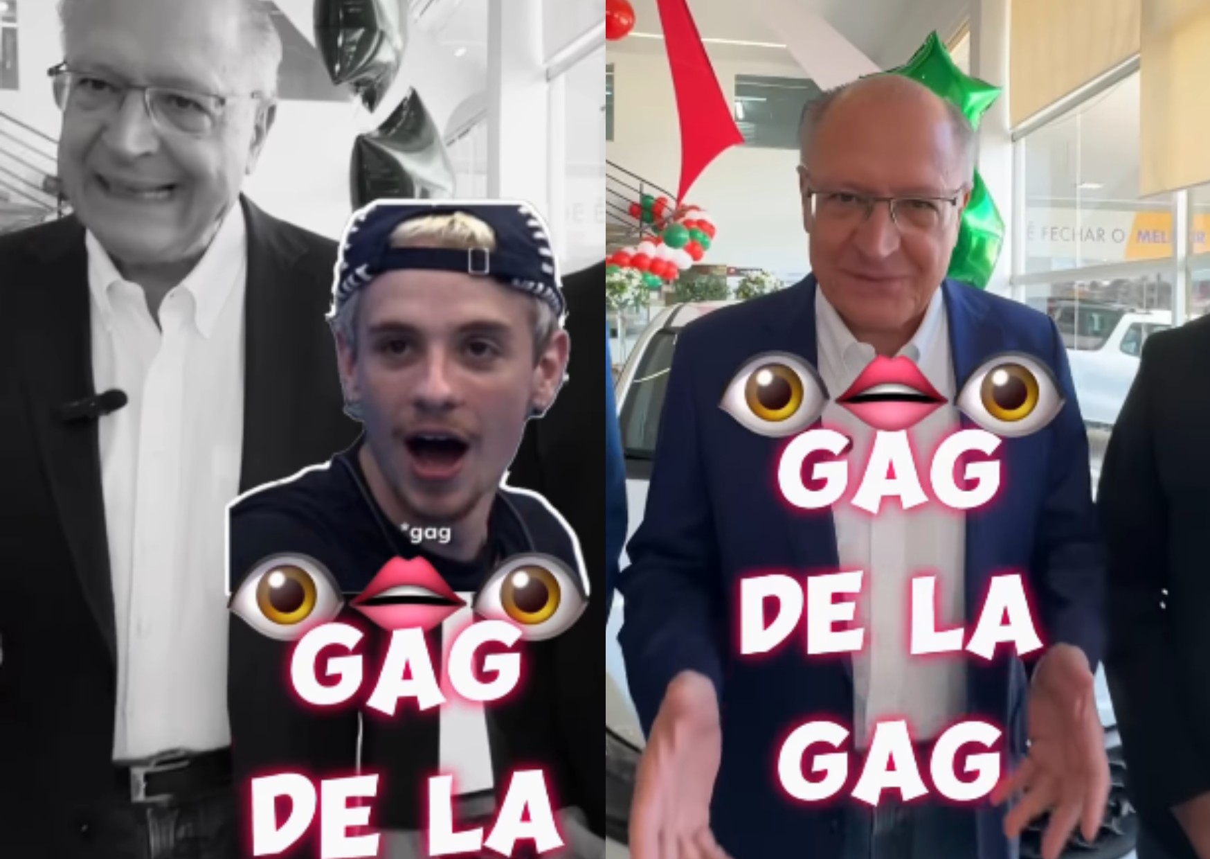 Alckmin usa expressão viral ‘gag de la gag’ para comemorar sucesso do programa Carro Sustentável