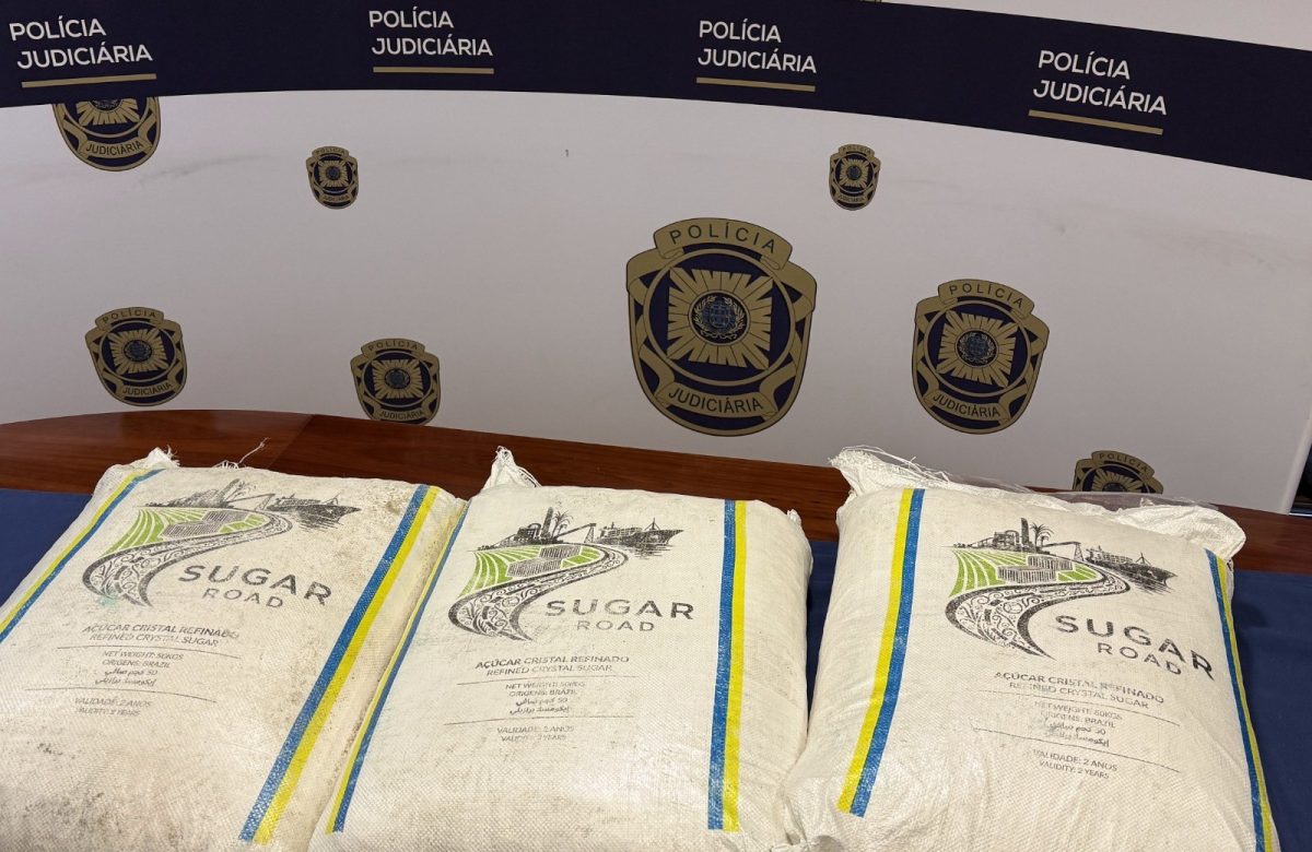 Maior apreensão de cocaína em região de Portugal: contêiner de brasileiros interceptado