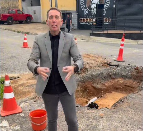 Prefeito de Sorocaba é denunciado ao MP por criar obra cenográfica fake para vídeo viral em redes sociais