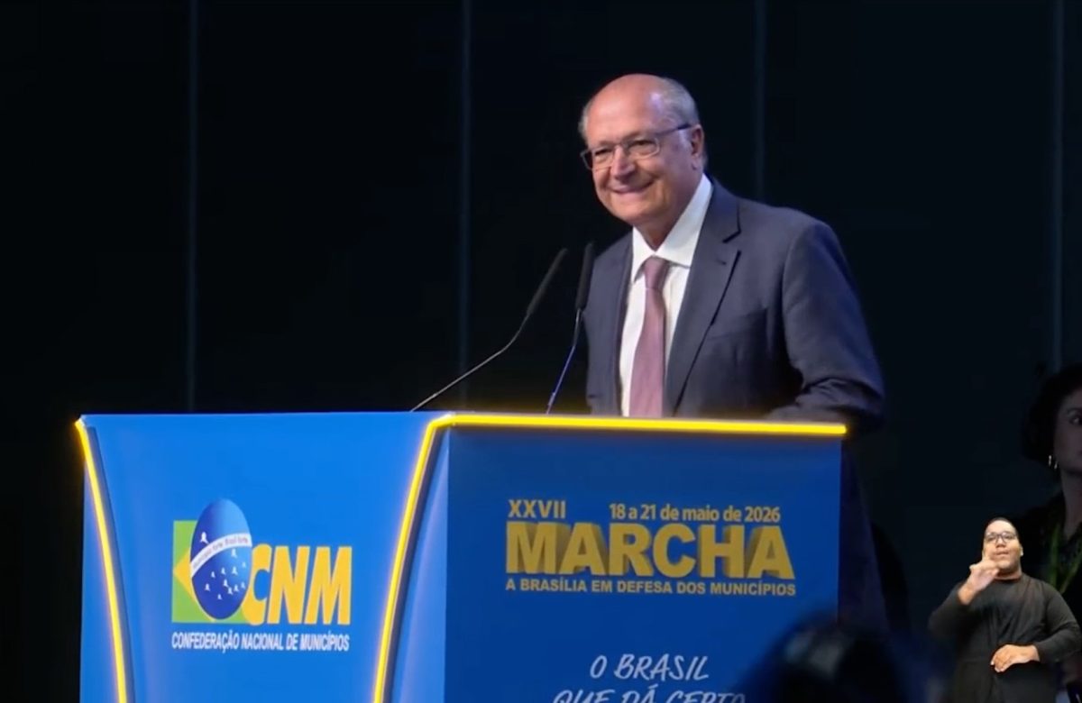 Alckmin é vaiado na abertura das Marchas dos Prefeitos em Brasília; veja vídeo