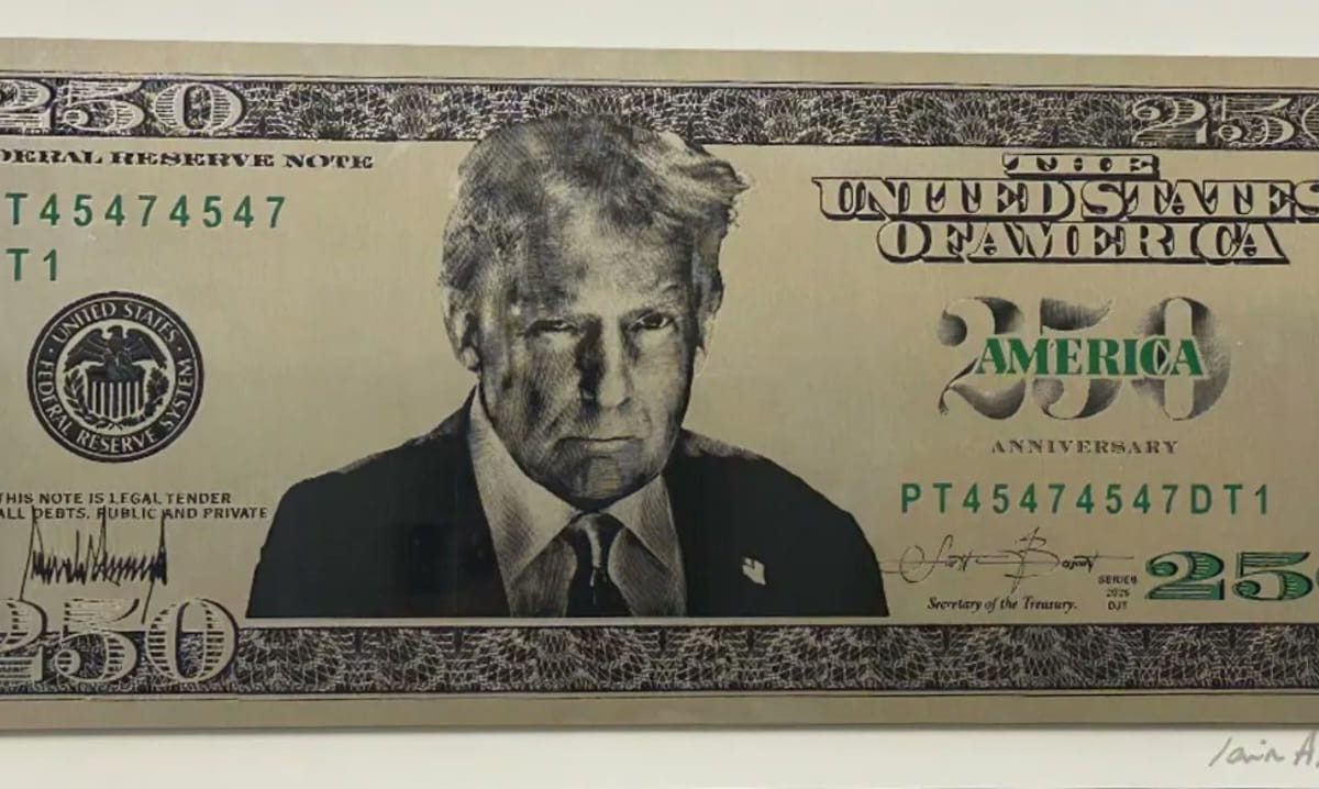 Secretário do Tesouro americano defende colocar rosto de Trump em nota de US$ 250