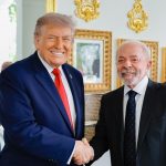 Trump elogia Lula como 'dinâmico presidente' e aborda tarifas em encontro bilateral
