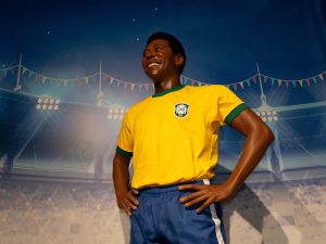 AquaRio inaugura Galeria da Copa com estátua de Pelé em cera e tubarão oráculo