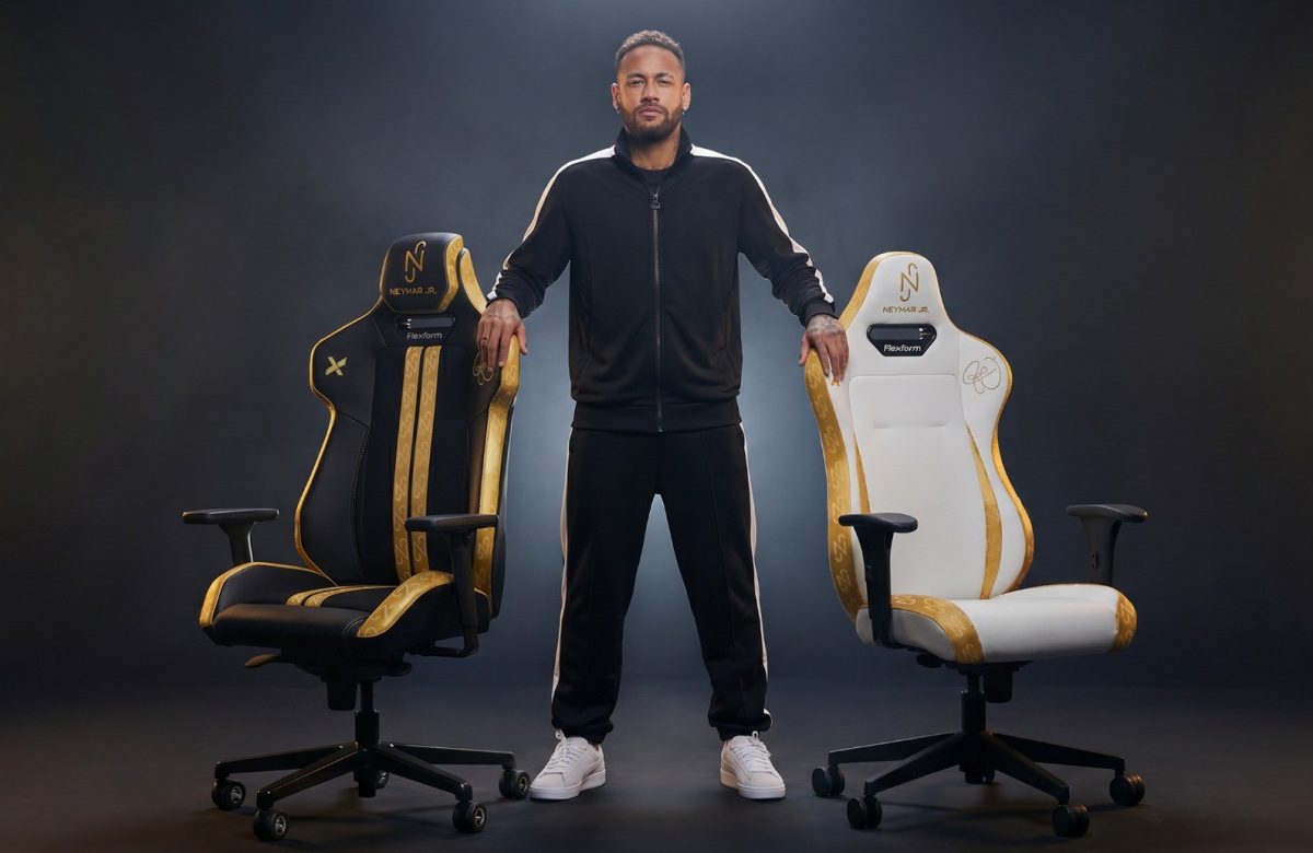 Neymar lança linha premium de cadeiras gamers durante ausência na Copa do Mundo