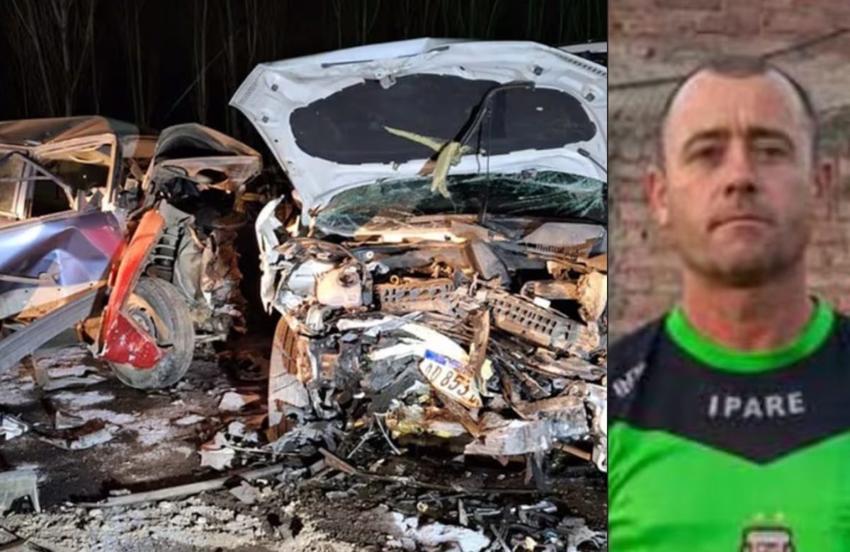 Árbitro de futebol e duas jovens morrem em acidente frontal na rodovia de Mendoza, Argentina