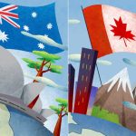 Austrália vs Canadá: Salários, Custo de Vida e Qual é Melhor para Morar