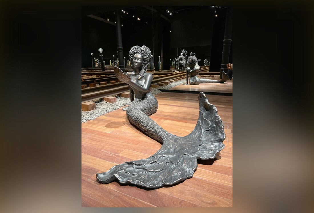 Escultura de Iemanjá de Artista Baiana Nádia Taquary é Destaque na Semana de Arte do Rio