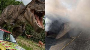 Incêndio fecha um dos maiores zoológicos da Inglaterra; bombeiros mobilizados em operação de emergência