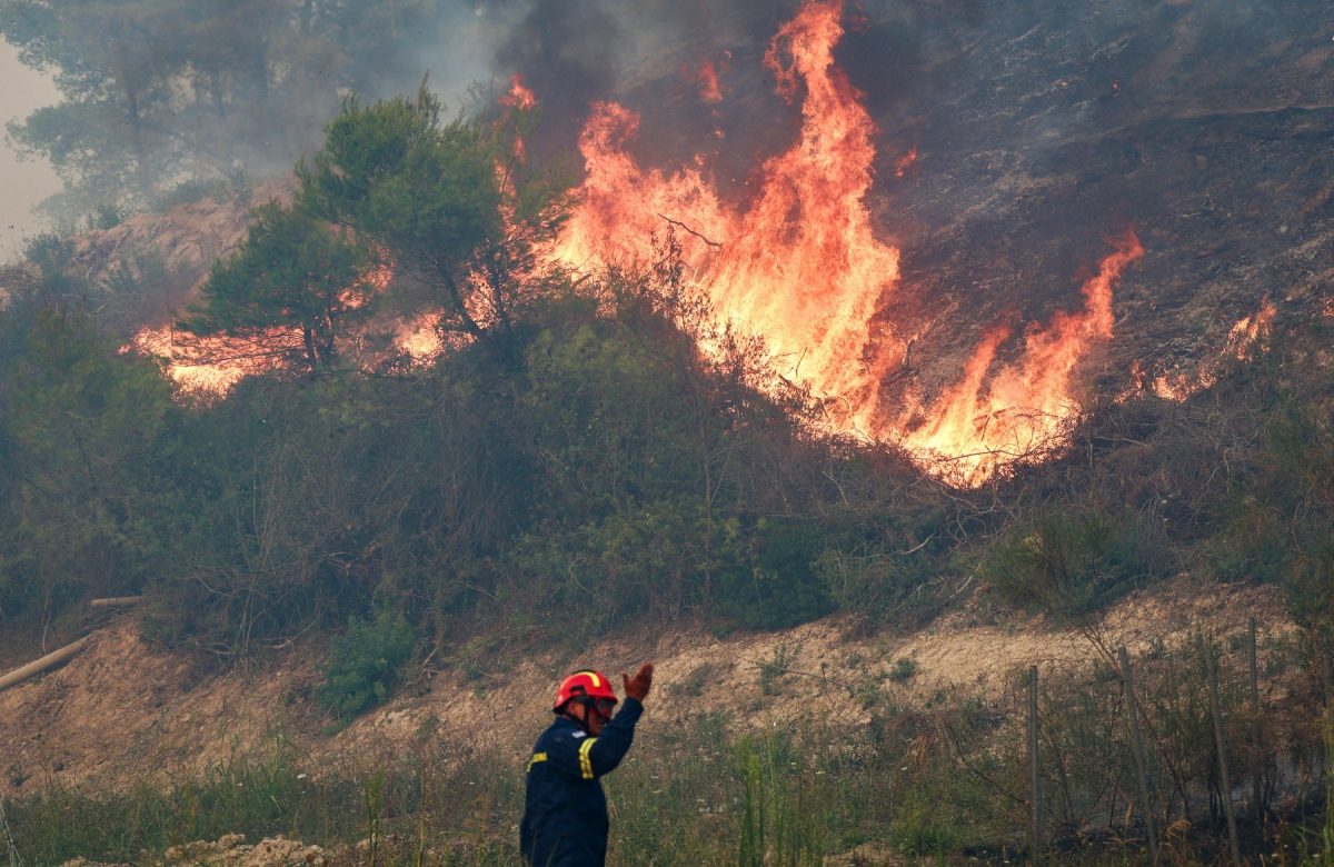 Incêndios florestais devastam Europa: três mortos na Grécia e Espanha, 84 mil campos de futebol queimados
