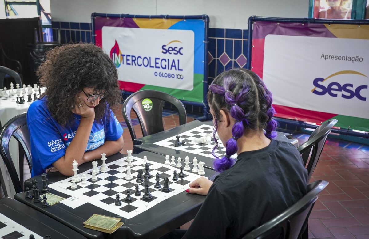 Intercolegial 2026: 520 alunos de 40 escolas disputam campeonato de xadrez neste fim de semana