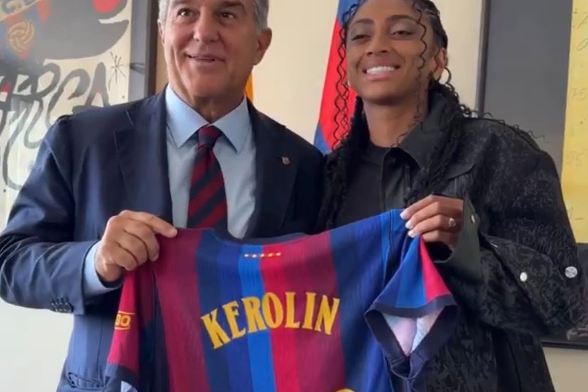 Kerolin faz história: atacante brasileira assina com Barcelona em transferência recorde do futebol feminino