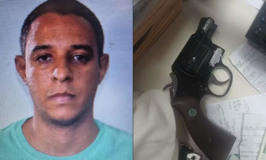 Suspeito de aplicar golpe do amor é preso na Avenida Brasil com revólver e documentos falsos