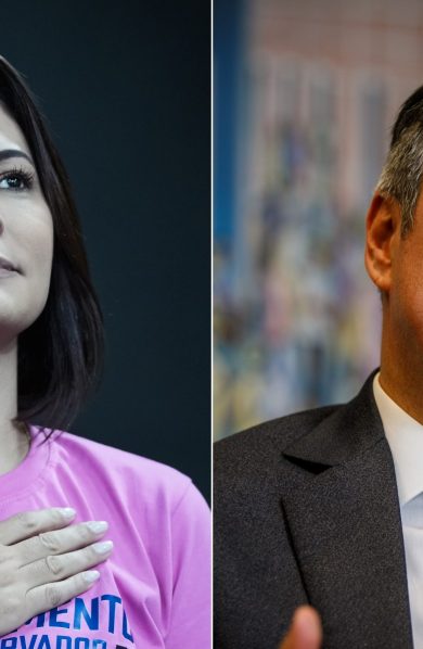 Michelle Bolsonaro intervém junto a Ciro Nogueira para apoiar Tereza Cristina como vice de Flávio